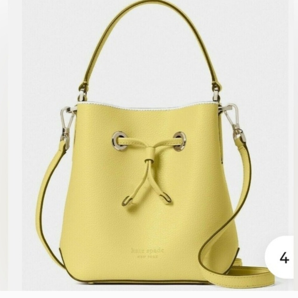 New Kate Spade Limelight Eva Bucket Bag